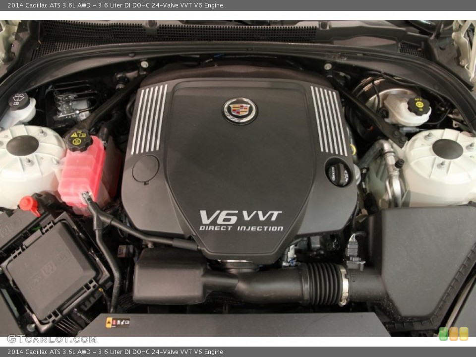 3.6 Liter DI DOHC 24-Valve VVT V6 Engine for the 2014 Cadillac ATS #89793446