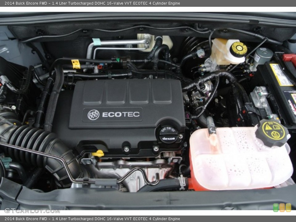 1.4 Liter Turbocharged DOHC 16-Valve VVT ECOTEC 4 Cylinder Engine for the 2014 Buick Encore #89795714