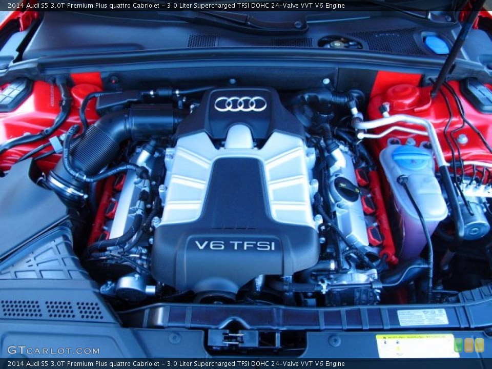3.0 Liter Supercharged TFSI DOHC 24-Valve VVT V6 Engine for the 2014 Audi S5 #89800007