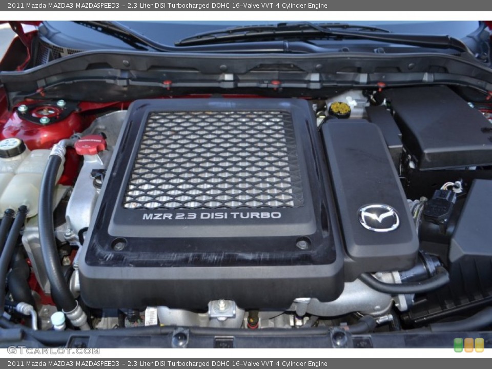 2.3 Liter DISI Turbocharged DOHC 16-Valve VVT 4 Cylinder Engine for the 2011 Mazda MAZDA3 #89807322