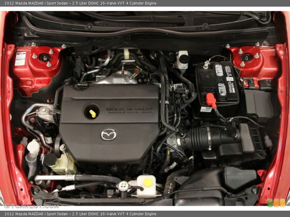 2.5 Liter DOHC 16-Valve VVT 4 Cylinder Engine for the 2012 Mazda MAZDA6 #89824544