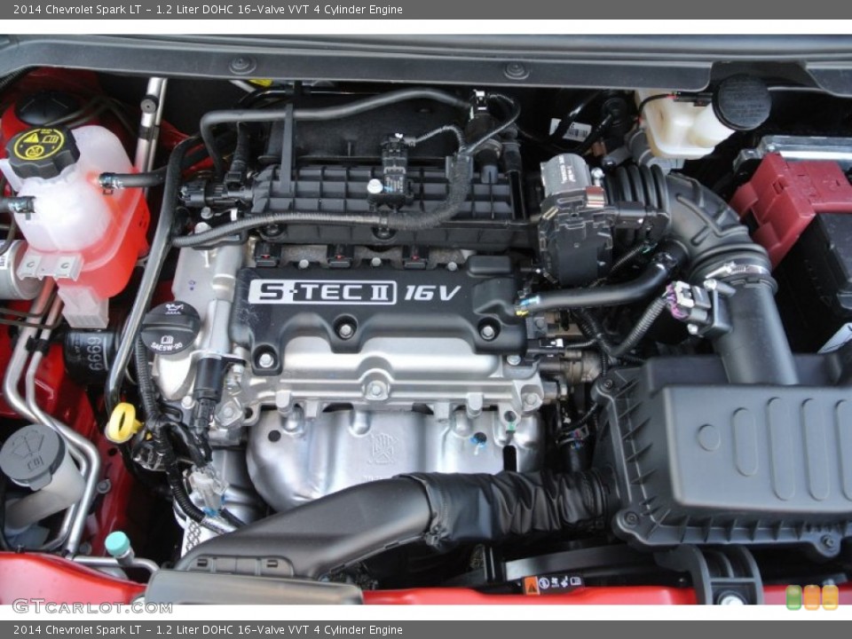 1.2 Liter DOHC 16-Valve VVT 4 Cylinder Engine for the 2014 Chevrolet Spark #89833776