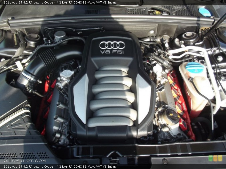 4.2 Liter FSI DOHC 32-Valve VVT V8 Engine for the 2011 Audi S5 #89834249
