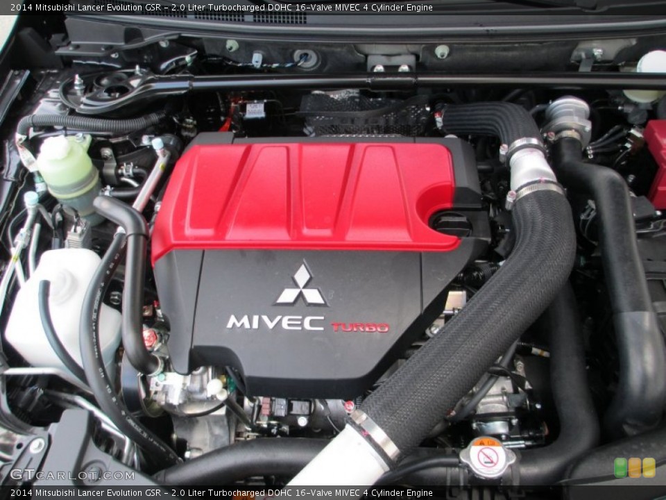 2.0 Liter Turbocharged DOHC 16-Valve MIVEC 4 Cylinder Engine for the 2014 Mitsubishi Lancer Evolution #89836934