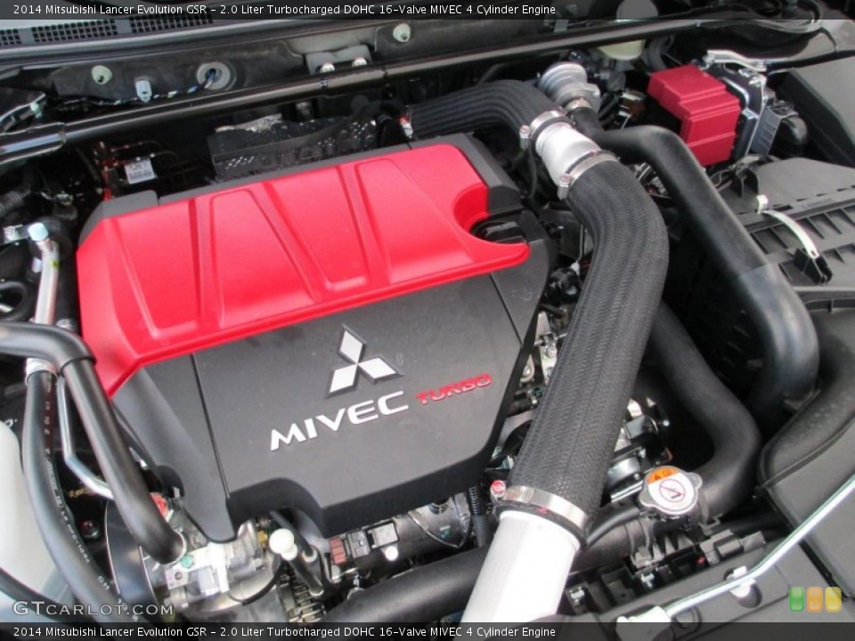 2.0 Liter Turbocharged DOHC 16-Valve MIVEC 4 Cylinder Engine for the 2014 Mitsubishi Lancer Evolution #89836961