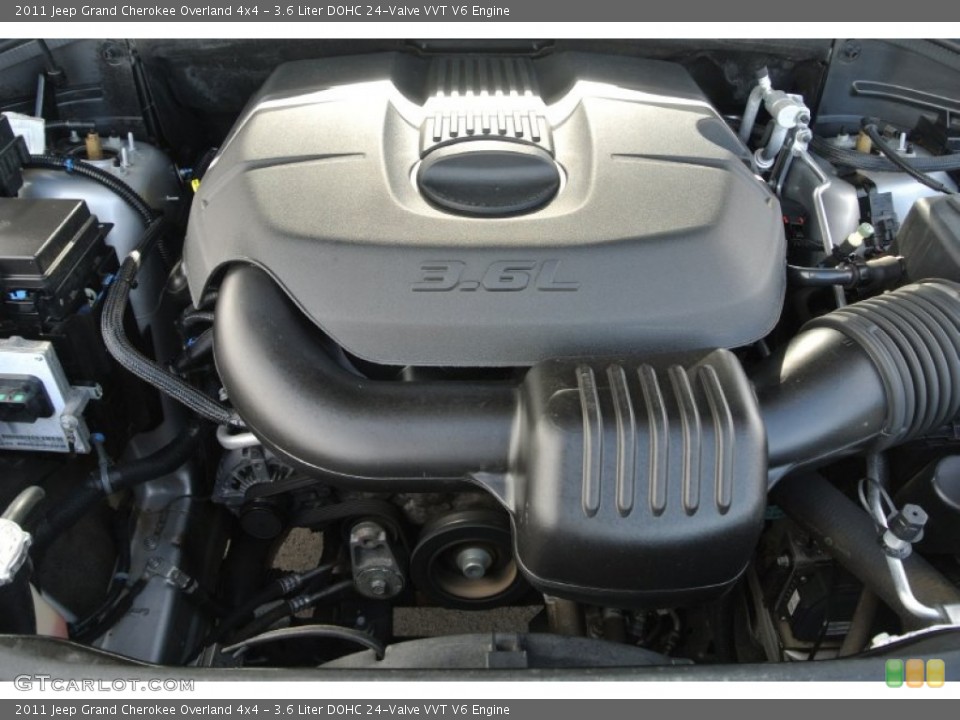 3.6 Liter DOHC 24-Valve VVT V6 Engine for the 2011 Jeep Grand Cherokee #89837705