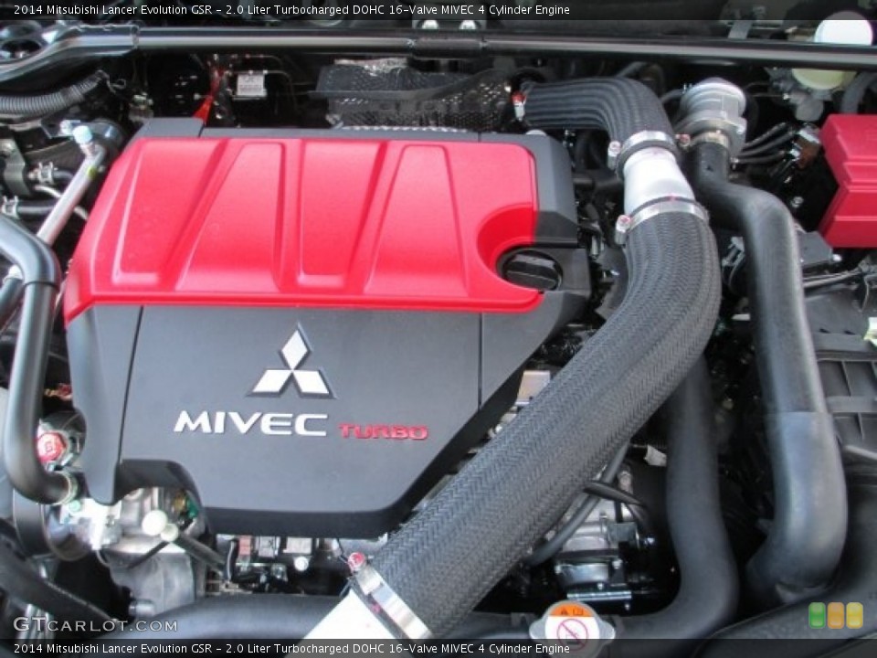 2.0 Liter Turbocharged DOHC 16-Valve MIVEC 4 Cylinder Engine for the 2014 Mitsubishi Lancer Evolution #89837708