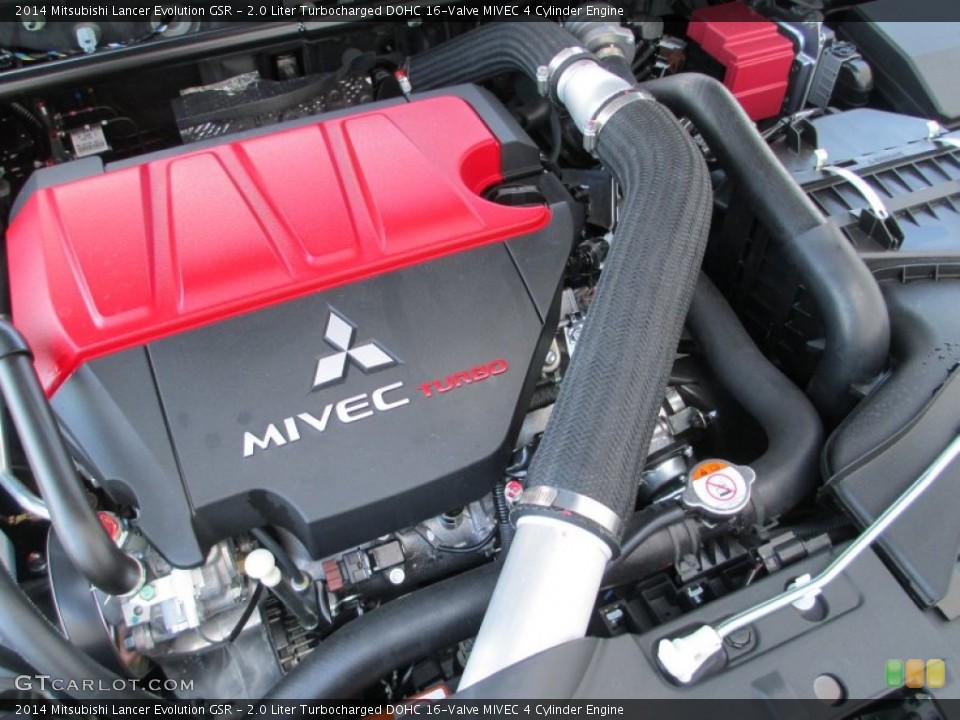 2.0 Liter Turbocharged DOHC 16-Valve MIVEC 4 Cylinder Engine for the 2014 Mitsubishi Lancer Evolution #89837732