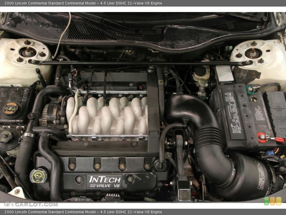 4.6 Liter DOHC 32-Valve V8 2000 Lincoln Continental Engine