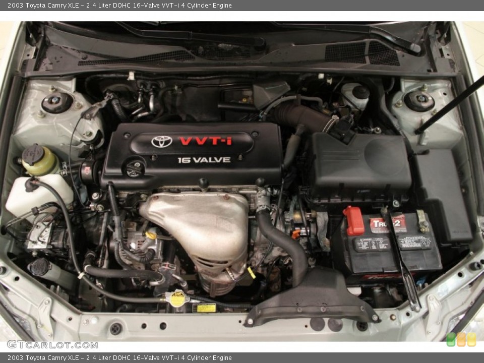 2.4 Liter DOHC 16-Valve VVT-i 4 Cylinder Engine for the 2003 Toyota Camry #89850416