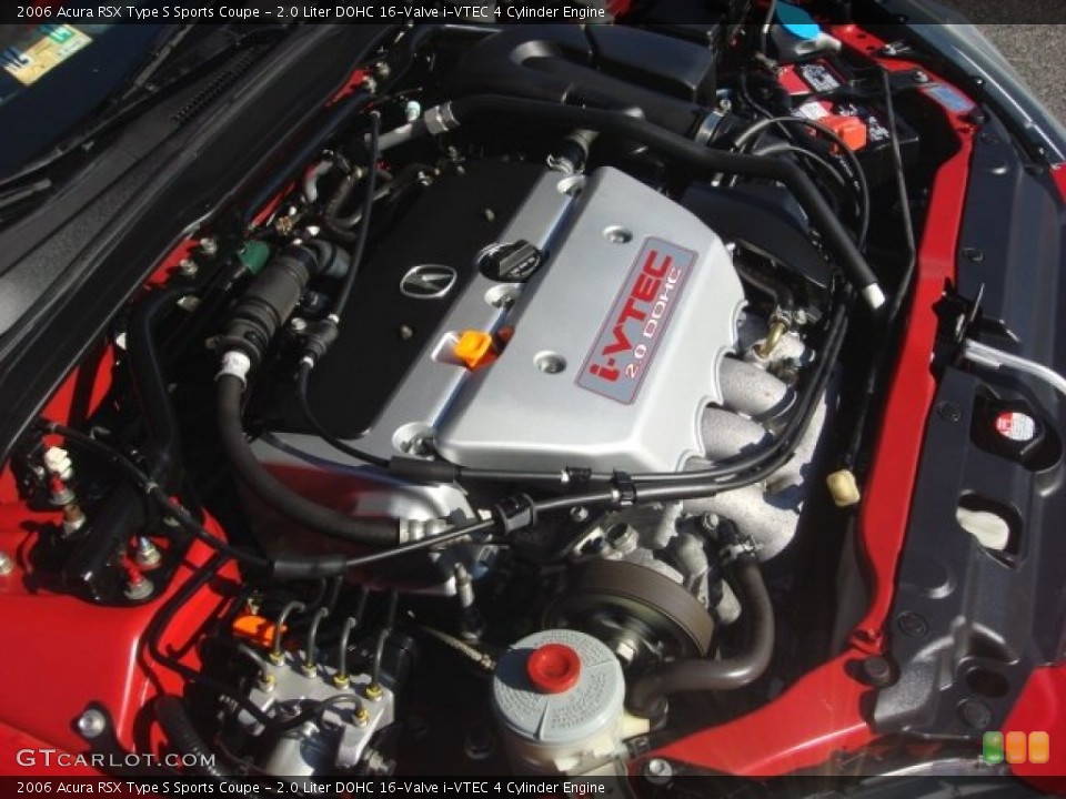 2.0 Liter DOHC 16-Valve i-VTEC 4 Cylinder Engine for the 2006 Acura RSX #89859967