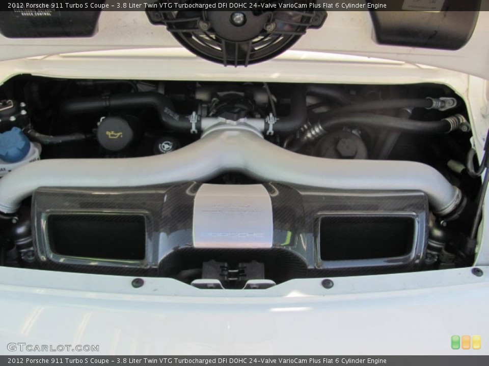3.8 Liter Twin VTG Turbocharged DFI DOHC 24-Valve VarioCam Plus Flat 6 Cylinder Engine for the 2012 Porsche 911 #89866750