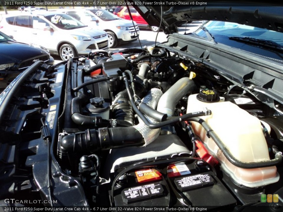 6.7 Liter OHV 32-Valve B20 Power Stroke Turbo-Diesel V8 Engine for the 2011 Ford F250 Super Duty #89869951