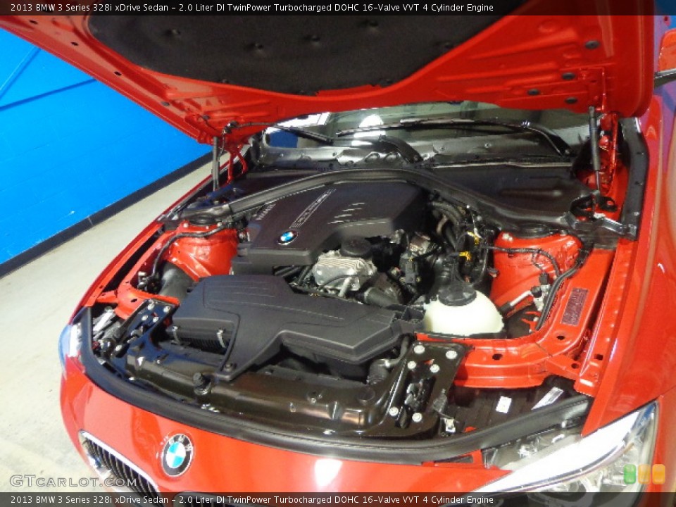 2.0 Liter DI TwinPower Turbocharged DOHC 16-Valve VVT 4 Cylinder Engine for the 2013 BMW 3 Series #89871469