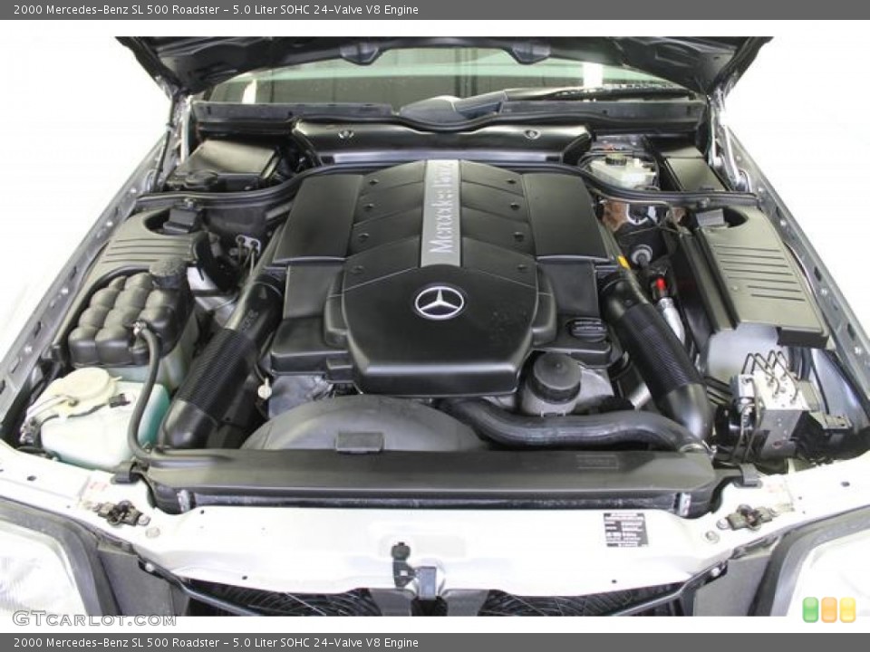5.0 Liter SOHC 24-Valve V8 Engine for the 2000 Mercedes-Benz SL #89878813
