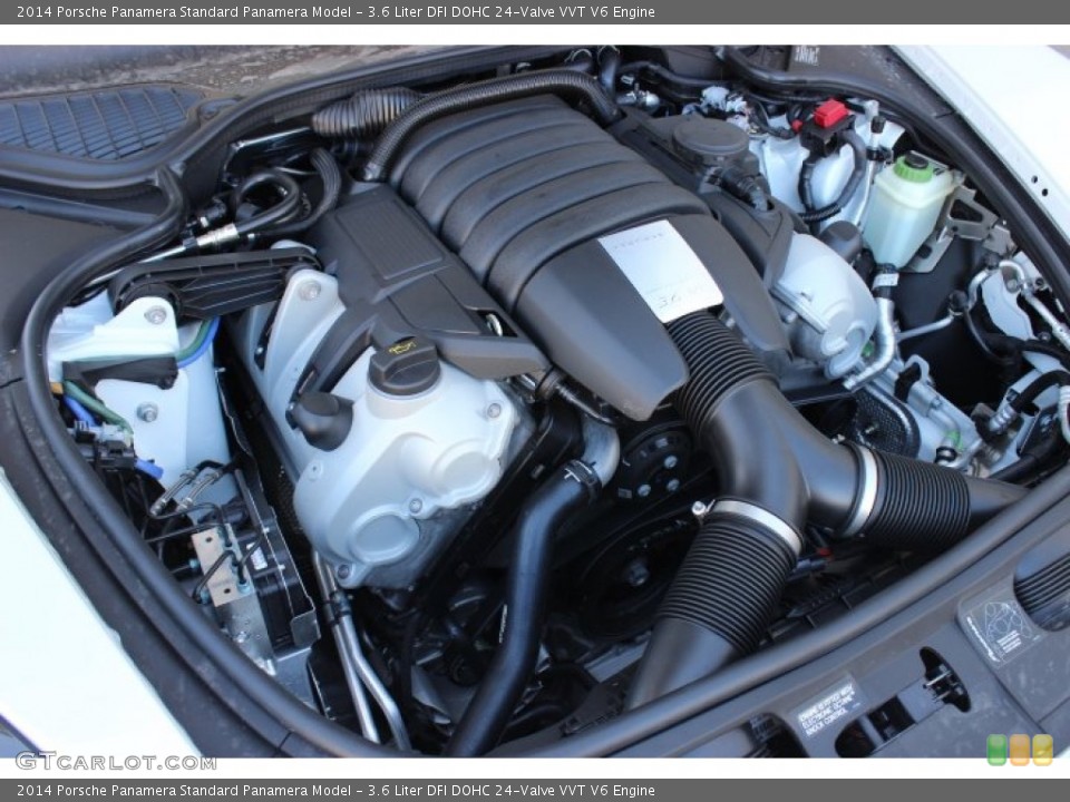 3.6 Liter DFI DOHC 24-Valve VVT V6 Engine for the 2014 Porsche Panamera #89886940