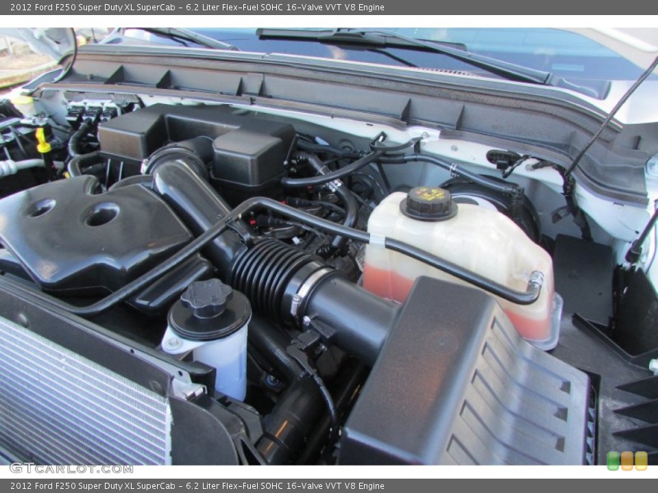 6.2 Liter Flex-Fuel SOHC 16-Valve VVT V8 Engine for the 2012 Ford F250 Super Duty #89887492