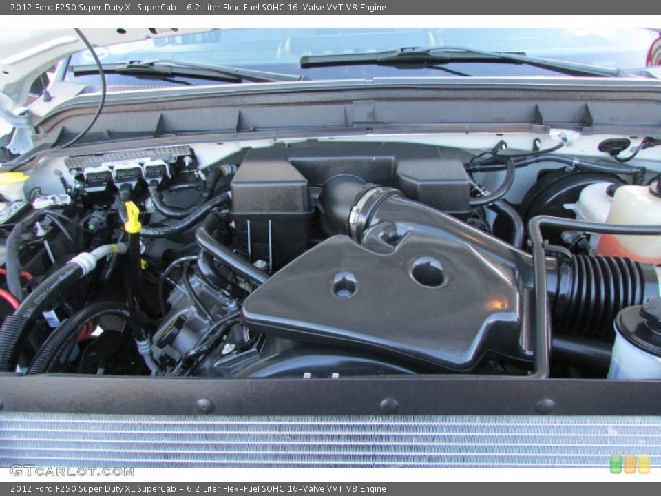 6.2 Liter Flex-Fuel SOHC 16-Valve VVT V8 Engine for the 2012 Ford F250 Super Duty #89887522