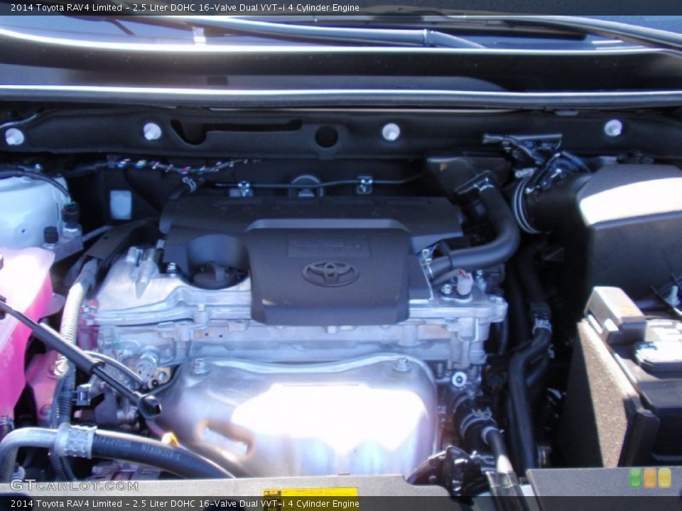 2.5 Liter DOHC 16-Valve Dual VVT-i 4 Cylinder Engine for the 2014 Toyota RAV4 #89898016