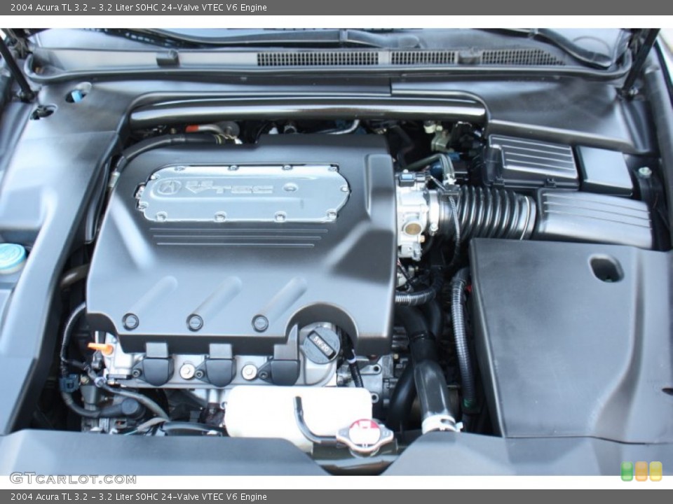 3.2 Liter SOHC 24-Valve VTEC V6 2004 Acura TL Engine