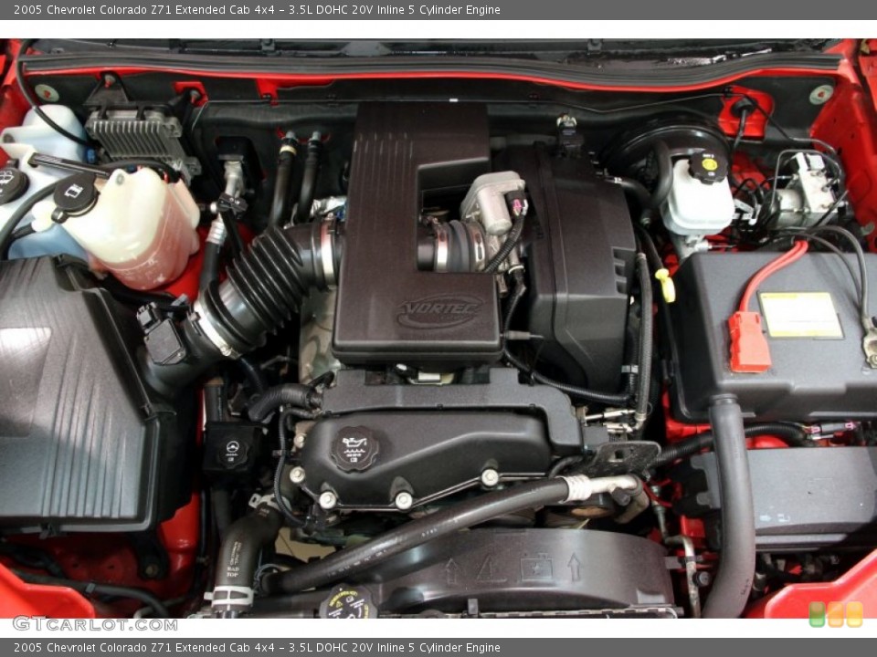 3.5L DOHC 20V Inline 5 Cylinder Engine for the 2005 Chevrolet Colorado #89909038