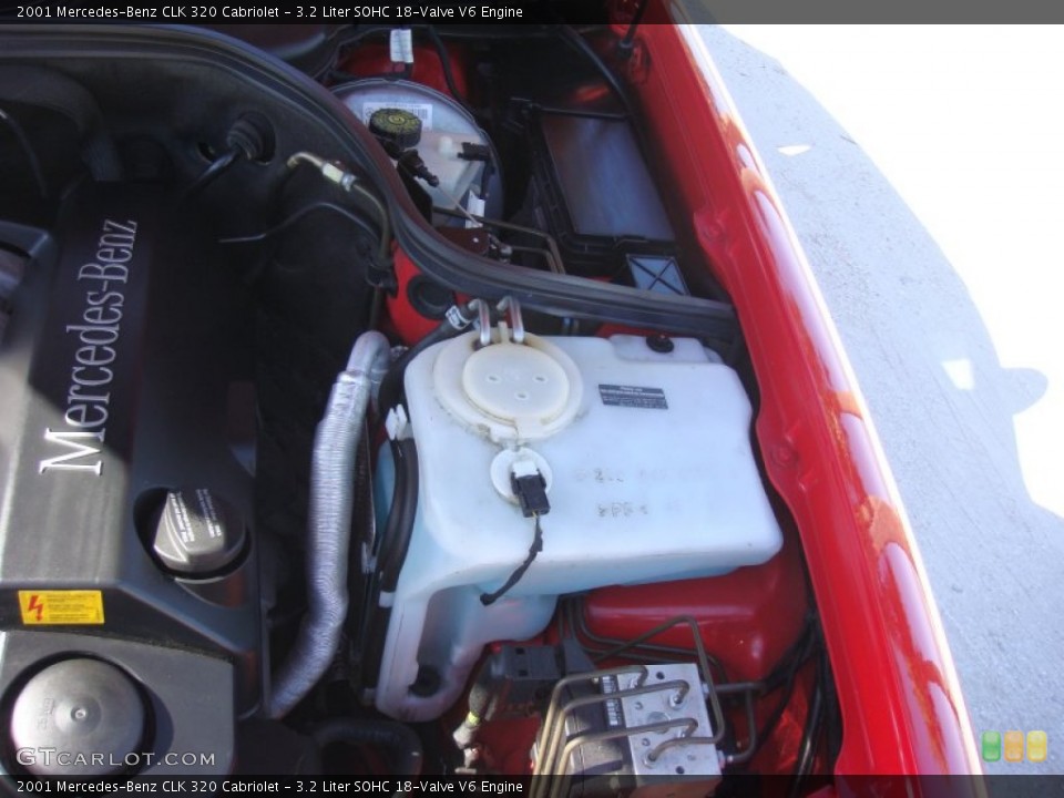 3.2 Liter SOHC 18-Valve V6 Engine for the 2001 Mercedes-Benz CLK #89913472
