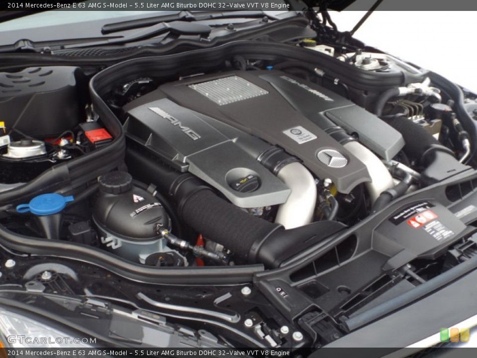 5.5 Liter AMG Biturbo DOHC 32-Valve VVT V8 Engine for the 2014 Mercedes-Benz E #89927241