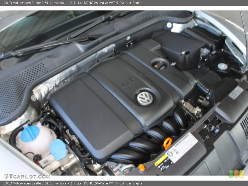 2.5 Liter DOHC 20-Valve VVT 5 Cylinder Engine for the 2013 Volkswagen Beetle #89930358