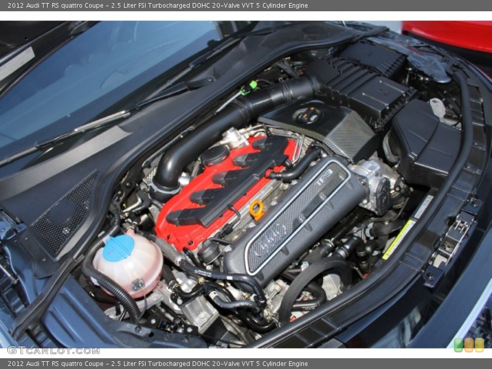 2.5 Liter FSI Turbocharged DOHC 20-Valve VVT 5 Cylinder Engine for the 2012 Audi TT #89935810