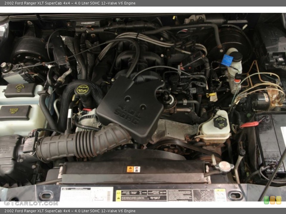 4.0 Liter SOHC 12-Valve V6 Engine for the 2002 Ford Ranger #89946156