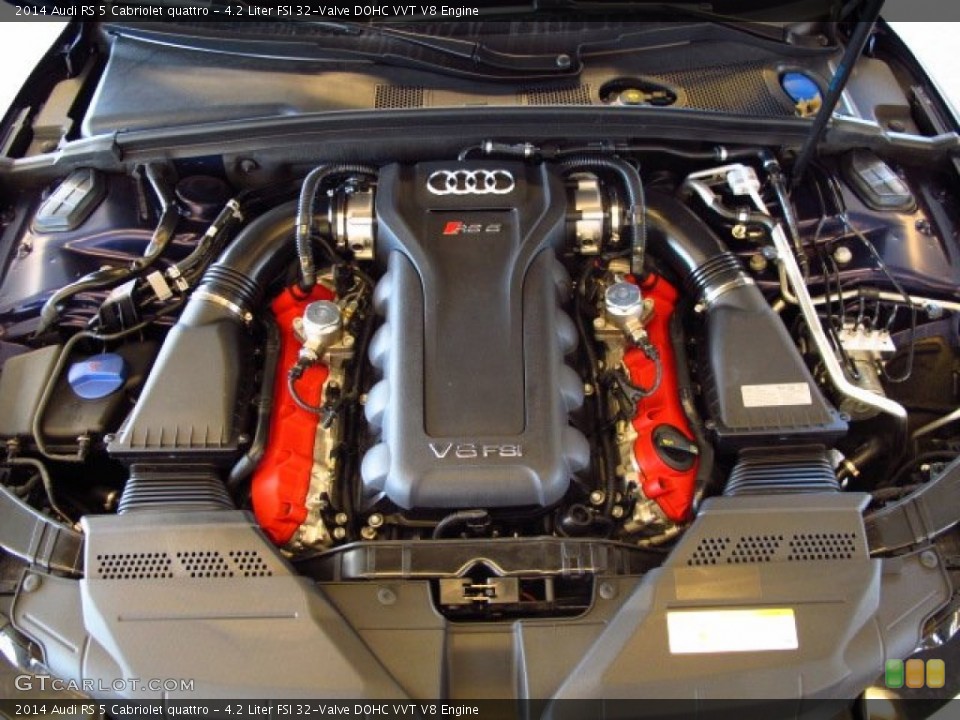 4.2 Liter FSI 32-Valve DOHC VVT V8 Engine for the 2014 Audi RS 5 #89954000
