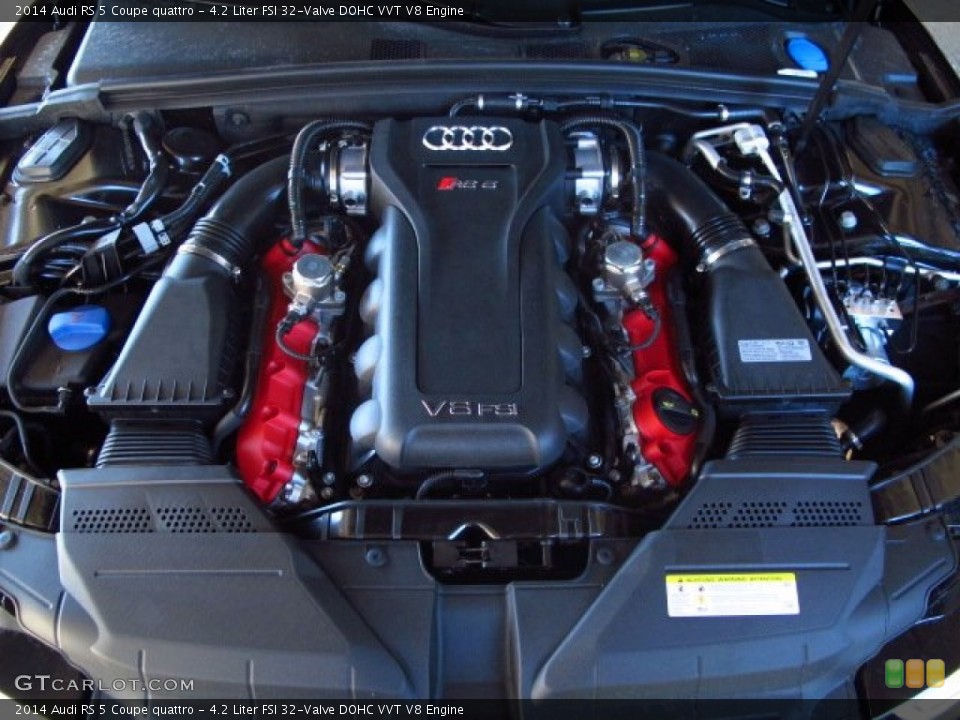 4.2 Liter FSI 32-Valve DOHC VVT V8 Engine for the 2014 Audi RS 5 #89956404