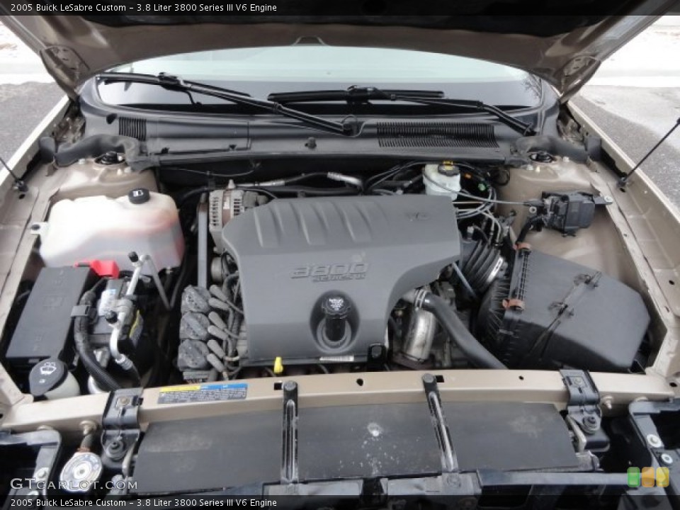 3.8 Liter 3800 Series III V6 2005 Buick LeSabre Engine
