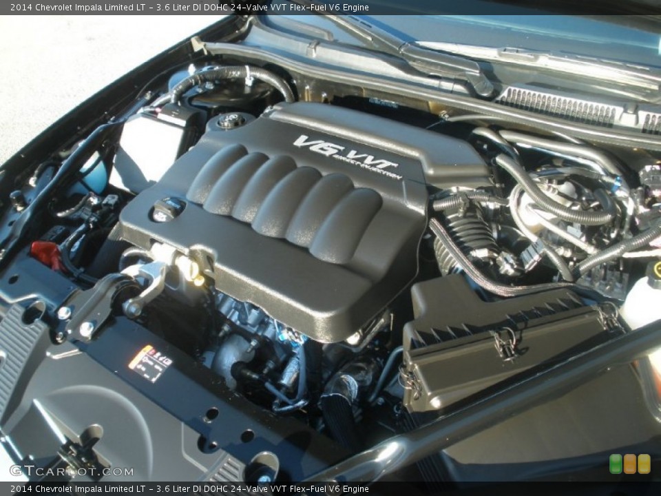 3.6 Liter DI DOHC 24-Valve VVT Flex-Fuel V6 Engine for the 2014 Chevrolet Impala Limited #90027573