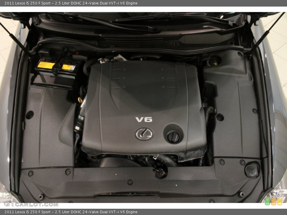 2.5 Liter DOHC 24-Valve Dual VVT-i V6 Engine for the 2011 Lexus IS #90045013
