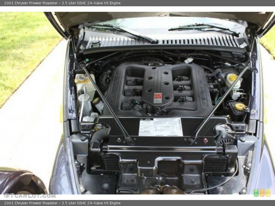3.5 Liter SOHC 24-Valve V6 2001 Chrysler Prowler Engine