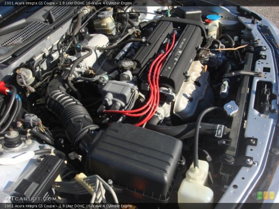 1.8 Liter DOHC 16-Valve 4 Cylinder 2001 Acura Integra Engine