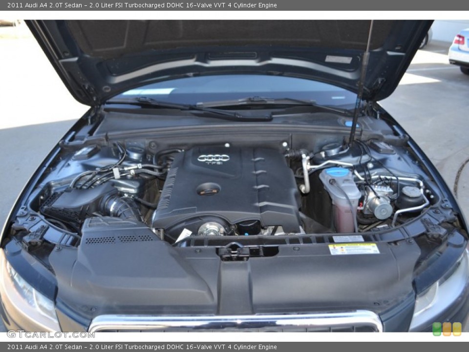 2.0 Liter FSI Turbocharged DOHC 16-Valve VVT 4 Cylinder Engine for the 2011 Audi A4 #90058030