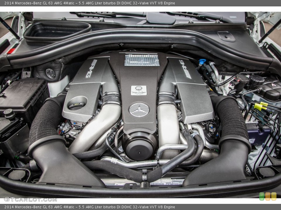 5.5 AMG Liter biturbo DI DOHC 32-Valve VVT V8 Engine for the 2014 Mercedes-Benz GL #90063646