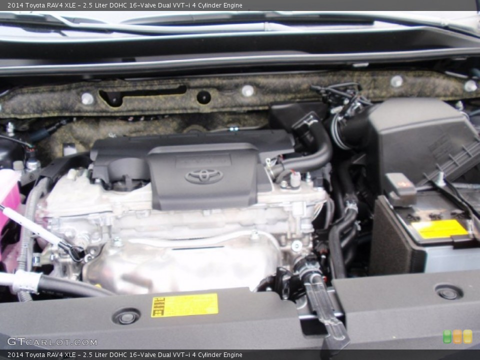 2.5 Liter DOHC 16-Valve Dual VVT-i 4 Cylinder Engine for the 2014 Toyota RAV4 #90074522