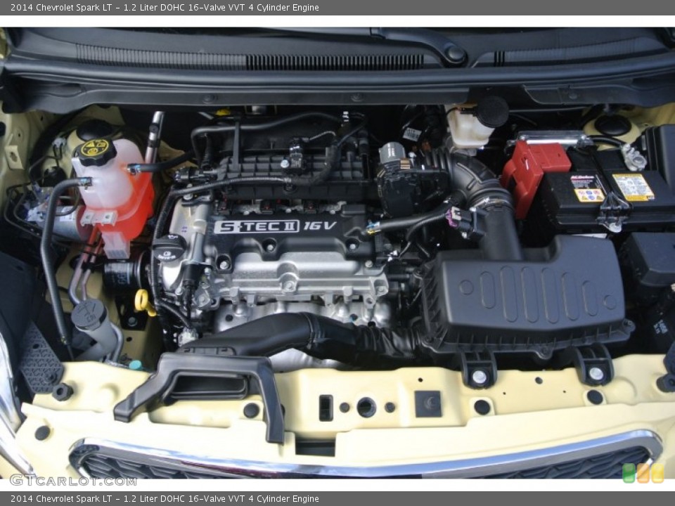 1.2 Liter DOHC 16-Valve VVT 4 Cylinder Engine for the 2014 Chevrolet Spark #90079005