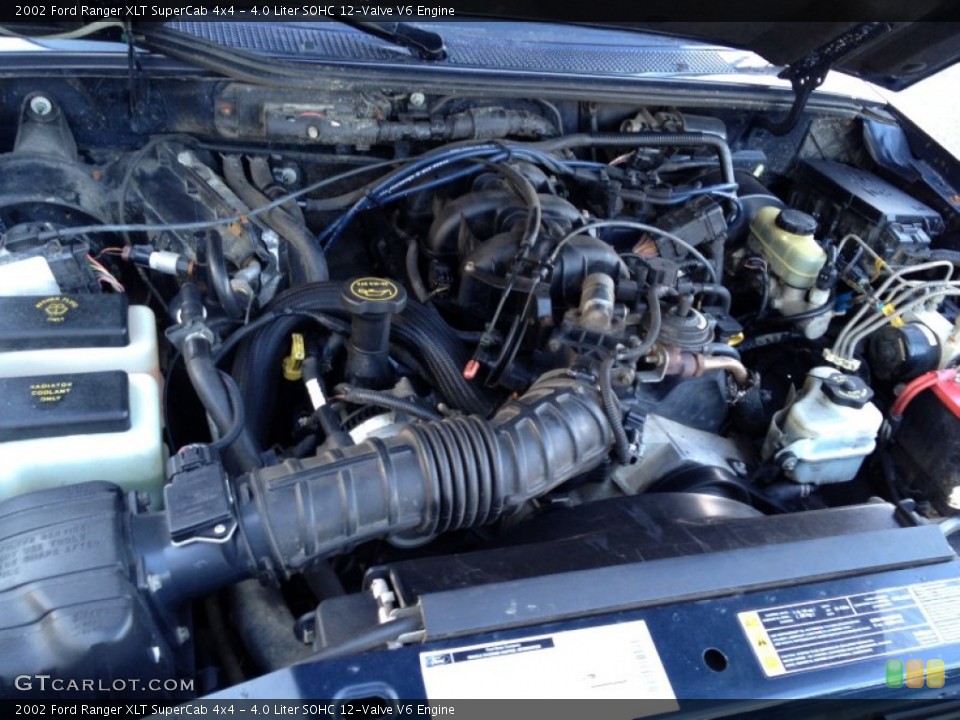 4.0 Liter SOHC 12-Valve V6 Engine for the 2002 Ford Ranger #90084531