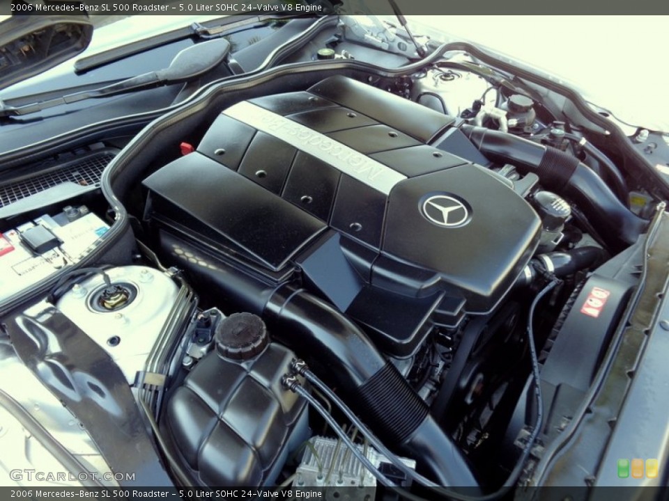 5.0 Liter SOHC 24-Valve V8 Engine for the 2006 Mercedes-Benz SL #90087990