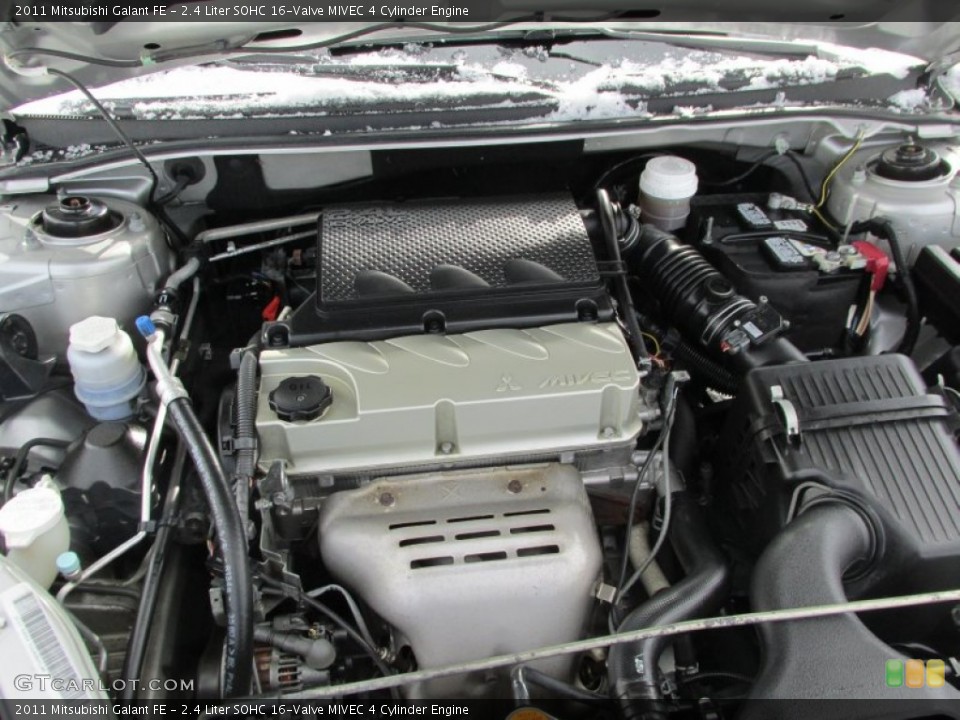 2.4 Liter SOHC 16-Valve MIVEC 4 Cylinder Engine for the 2011 Mitsubishi Galant #90090972