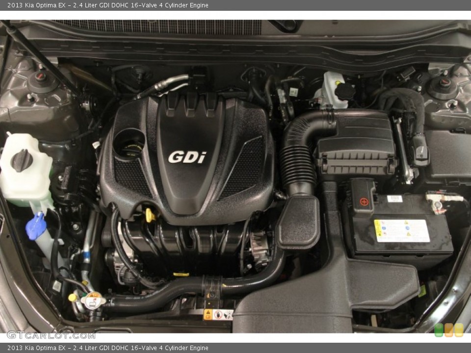 2.4 Liter GDI DOHC 16-Valve 4 Cylinder Engine for the 2013 Kia Optima #90093717