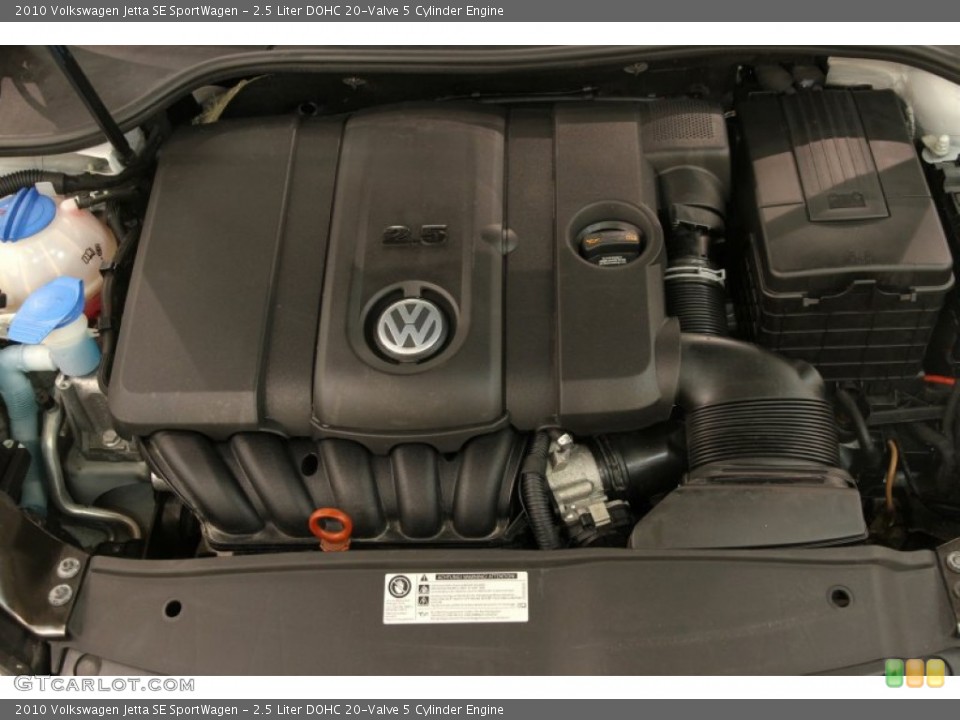 2.5 Liter DOHC 20-Valve 5 Cylinder Engine for the 2010 Volkswagen Jetta #90096105