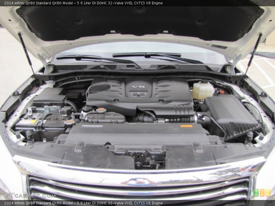 5.6 Liter DI DOHC 32-Valve VVEL CVTCS V8 Engine for the 2014 Infiniti QX80 #90098370