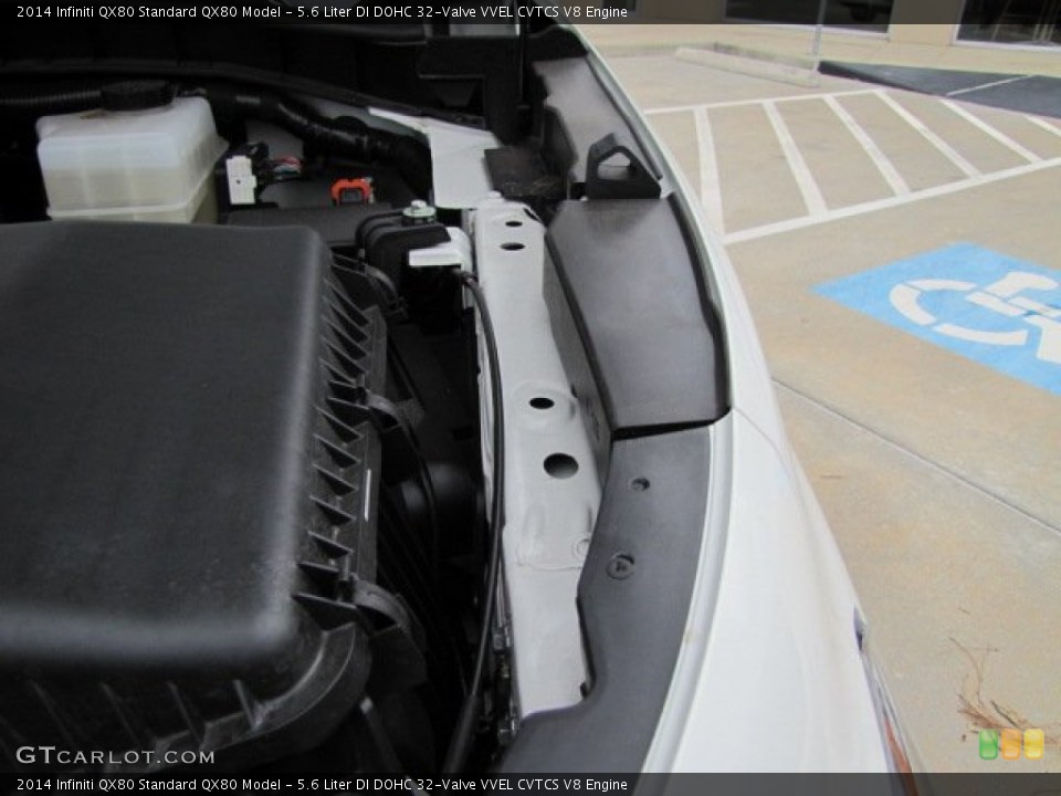 5.6 Liter DI DOHC 32-Valve VVEL CVTCS V8 Engine for the 2014 Infiniti QX80 #90098388