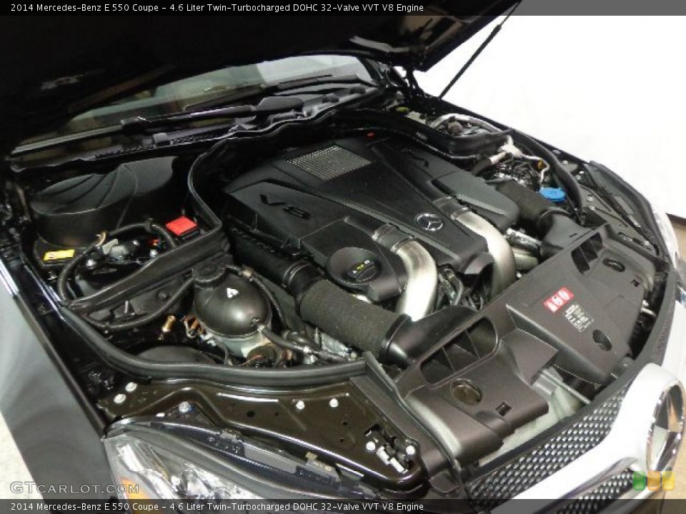 4.6 Liter Twin-Turbocharged DOHC 32-Valve VVT V8 Engine for the 2014 Mercedes-Benz E #90104400