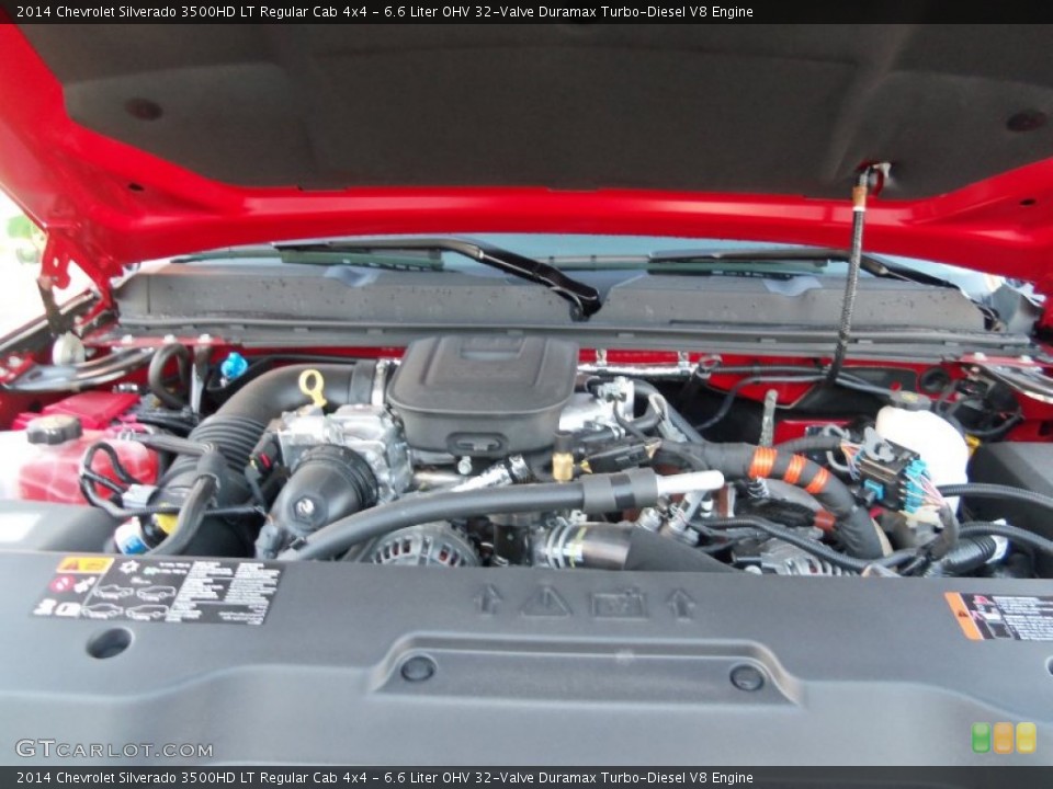 6.6 Liter OHV 32-Valve Duramax Turbo-Diesel V8 Engine for the 2014 Chevrolet Silverado 3500HD #90125764